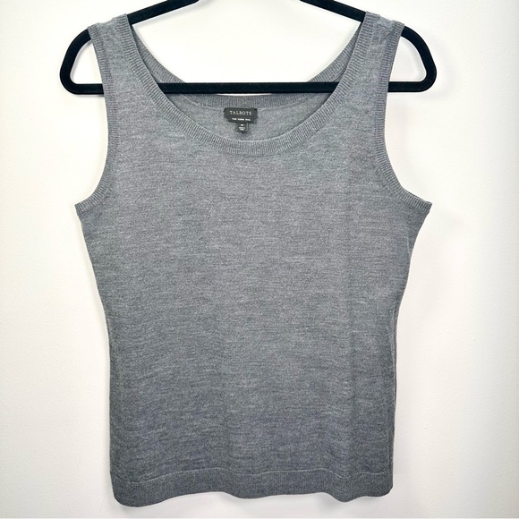 Talbots Tops - Talbots Merino Wool Tank Top Sweater
